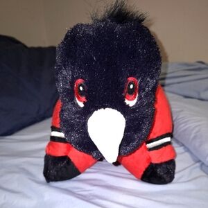Atlanta Falcons Freddy Pillow Pets stuffed animal pillow plush. EUC